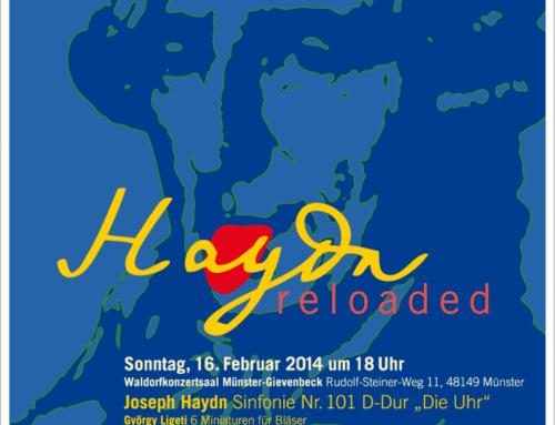 Konzert am So. 16. Februar 2014 um 18:00 Uhr im Waldorfkonzertsaal Münster